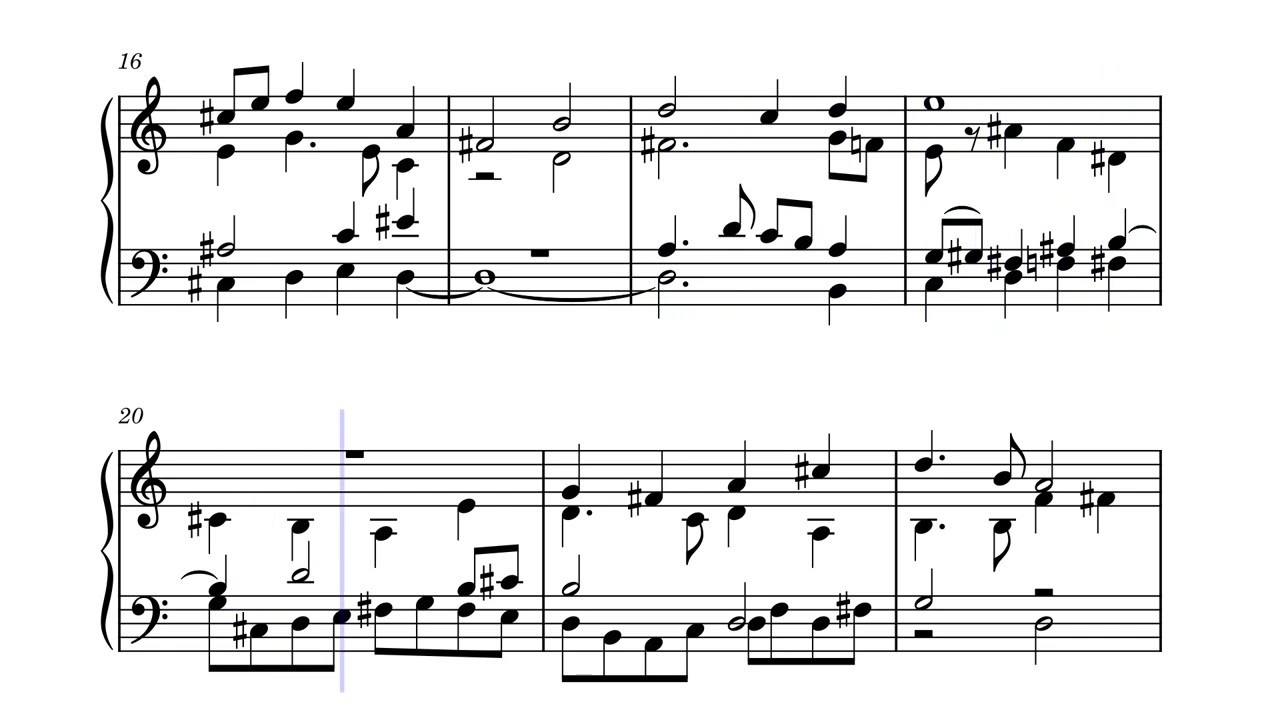 little Fugue - (by Jonatan Pönitz)