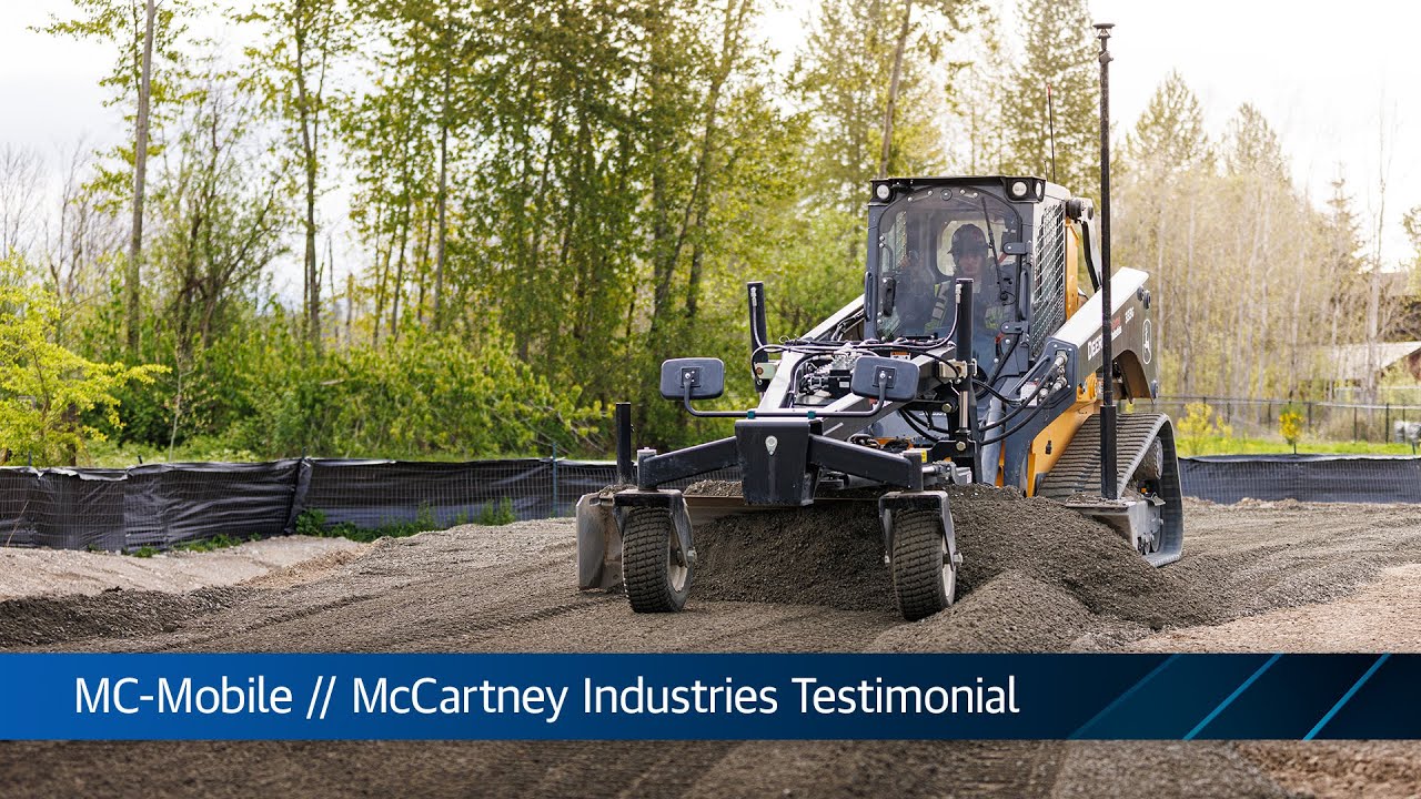 Simple and Precise in a Single Pass with MC-Mobile // Topcon