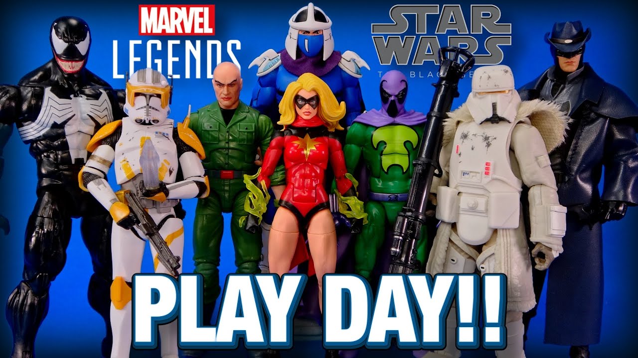 Play Day! Marvel Legends Star Wars TMNT DC Batman Venom X-Men Prowler Shredder More!