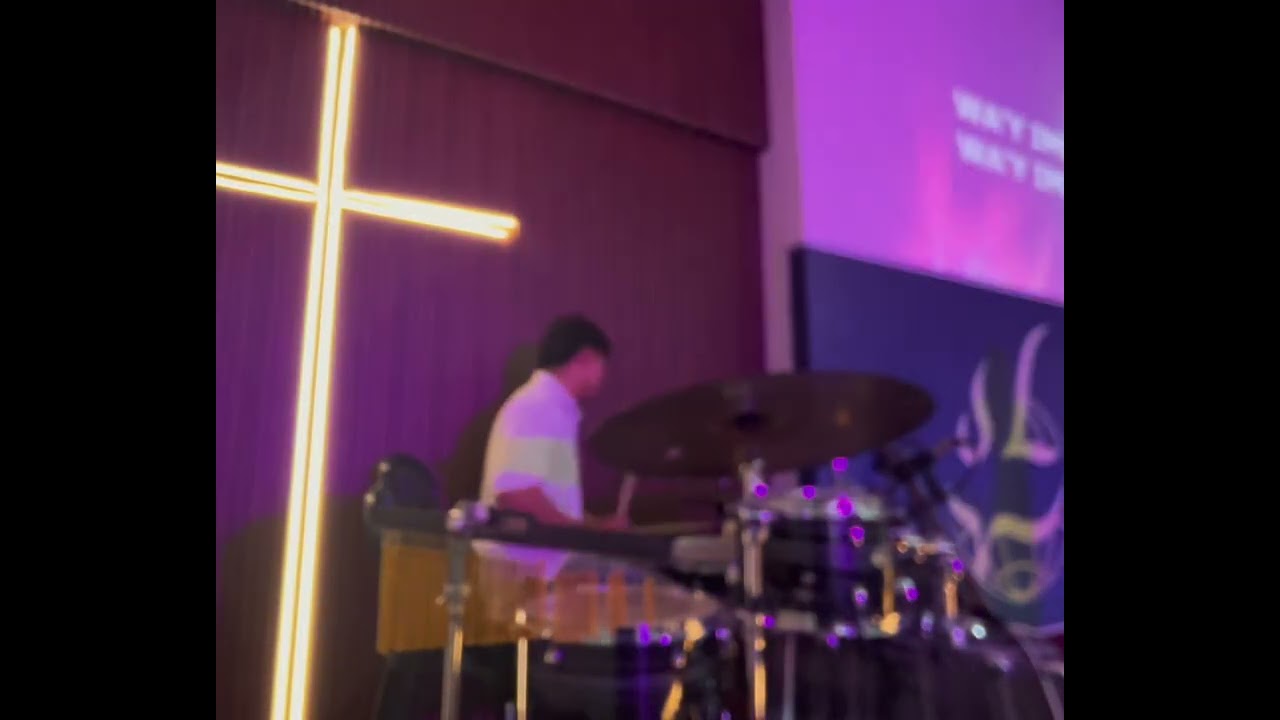 WAY IMPOSIBLE - Jun gamboa music (drum cam)  JLYCC DAVAO