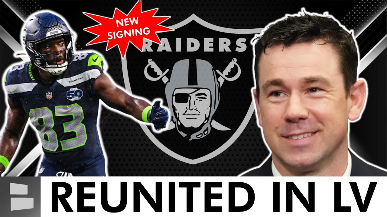 RAIDERS SIGNING 🚨Klint Kubiak REUNITED With Former Seahawks Wide Receiver