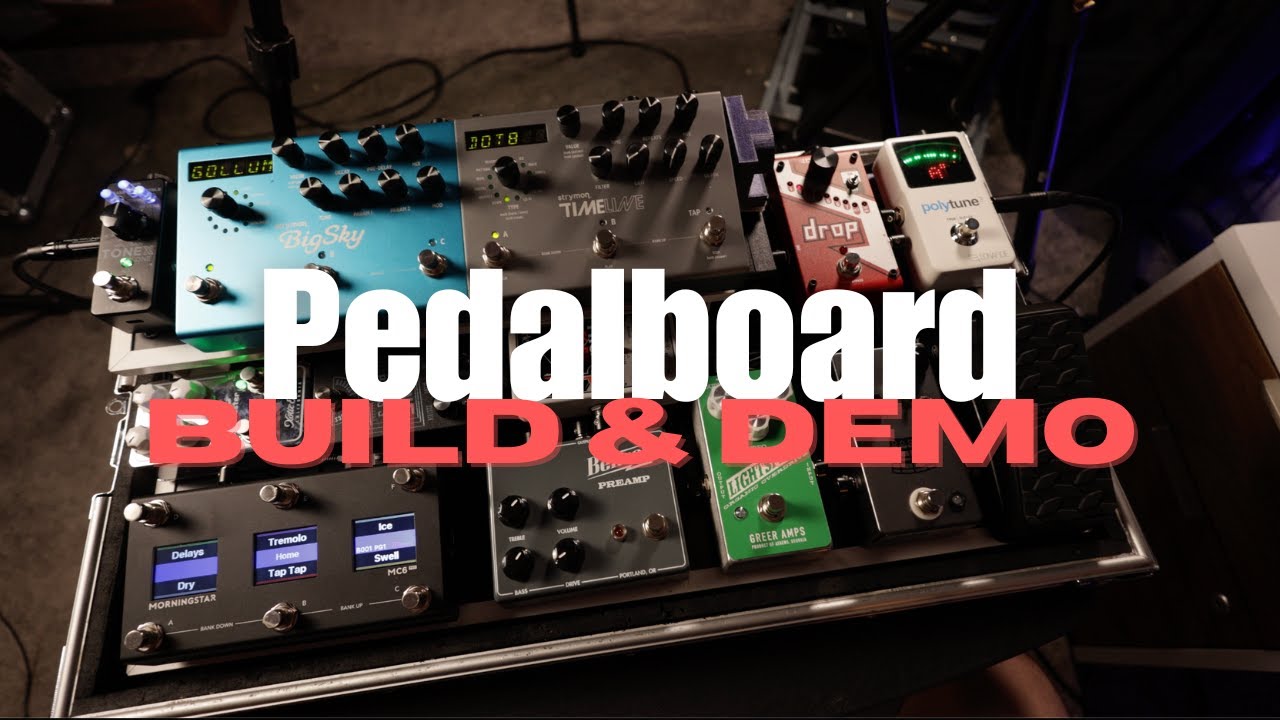 Another pedalboard build and demo!