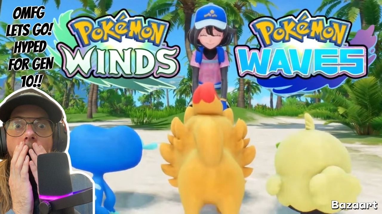 Pokemon's 30th Anniversary HUGE News! | Pokemon Gen 10 Winds & Waves Launch Trailer | OMFG LETS GO!