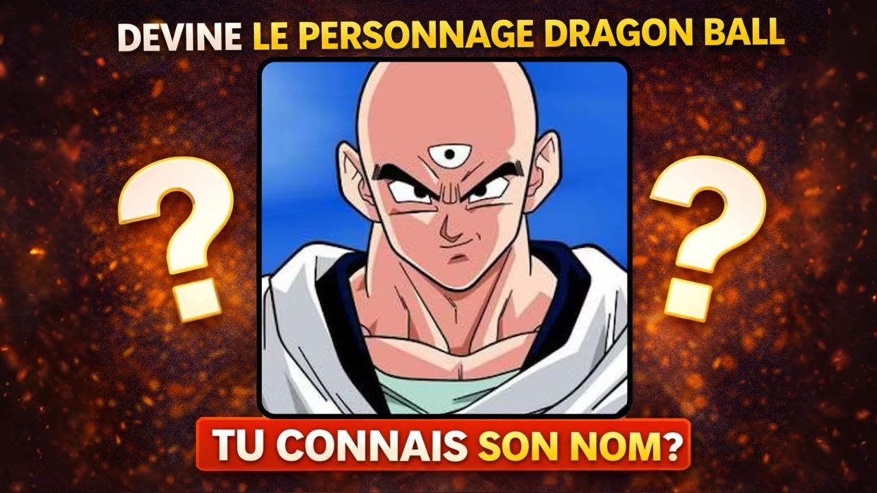 Devine 20 Personnages de Dragon Ball 🐉 Facile → Impossible 👹