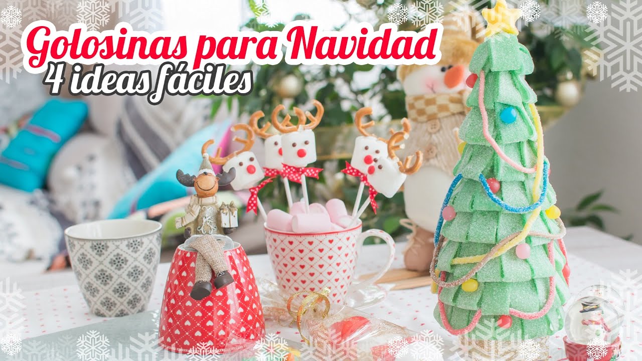 Golosinas para Navidad: 4 ideas fáciles | Quiero Cupcakes!