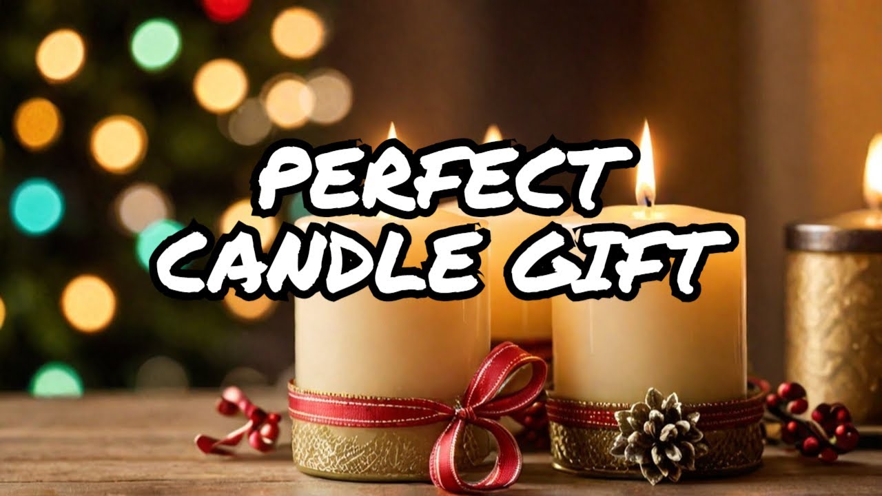 Christmas Scented Candle Gift Set for Women|4-Pack Aromatherapy Soy Wax Candles|Perfect Holiday Gift