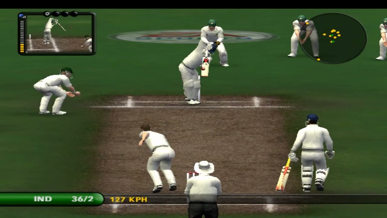 When Cpu tries to celebrate early ||ea cricket 07 gameplay