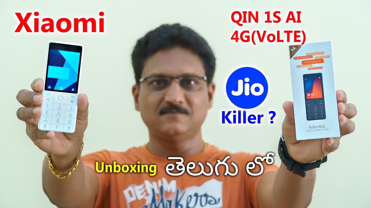 Xiaomi 4G (VoLTE) Feature Phone Unboxing in Telugu...