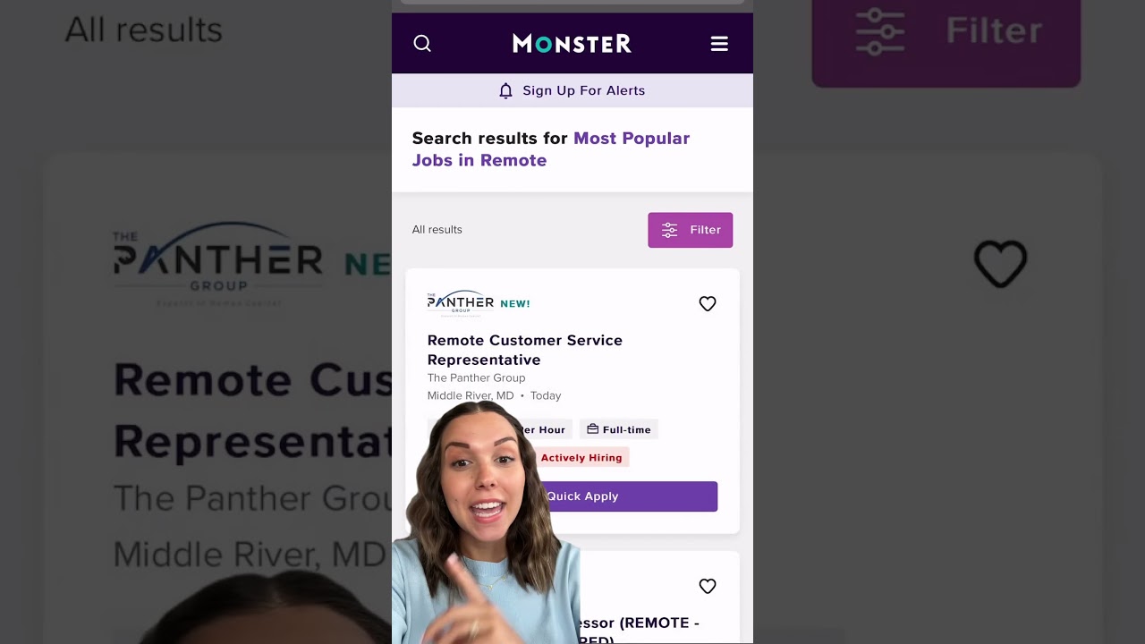 Find a new job on monster.com! #newjob #hiring #jobsearch