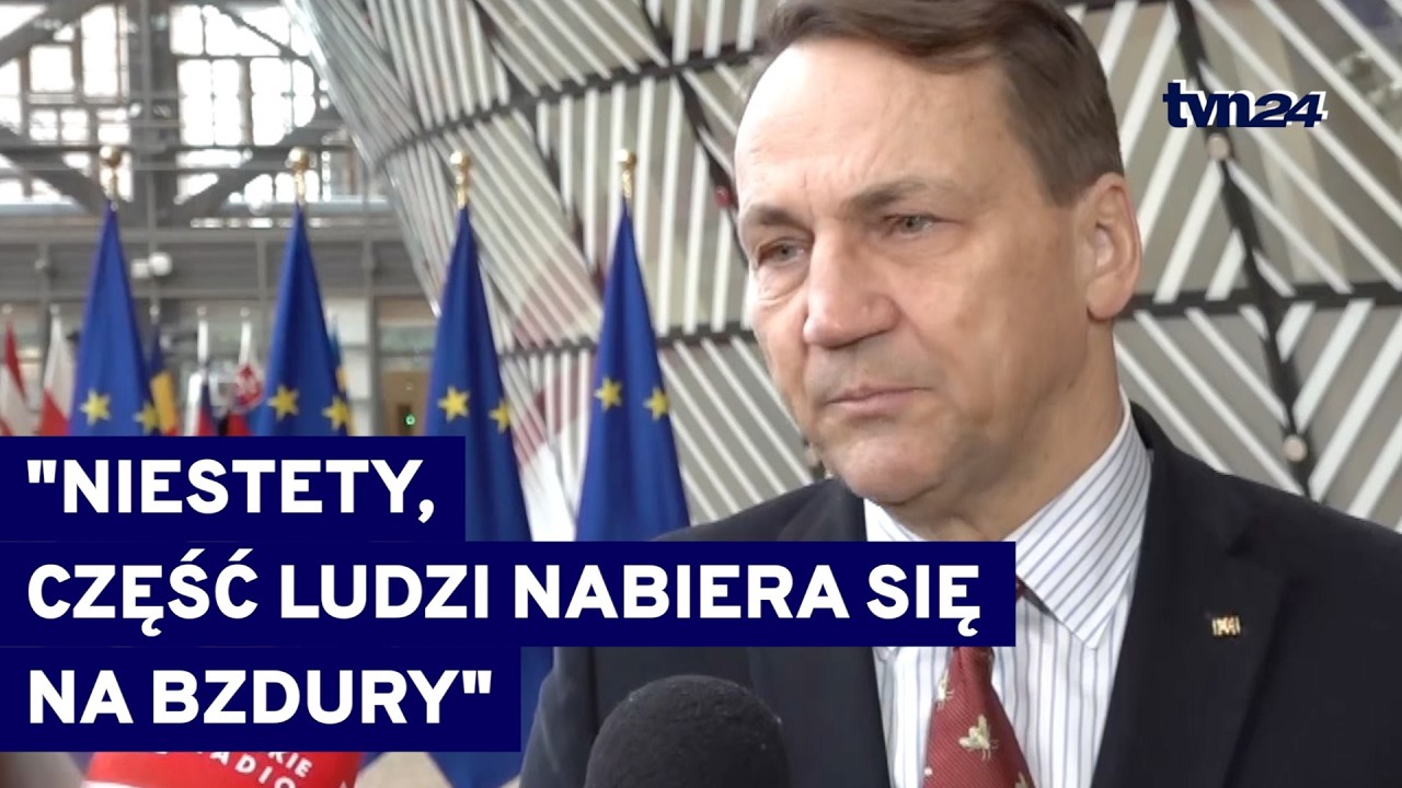Sikorski: Gdy ktoś nazywa UE kolejnym Związkiem Radzieckim, nie musi dopowiadać, że chce polexitu