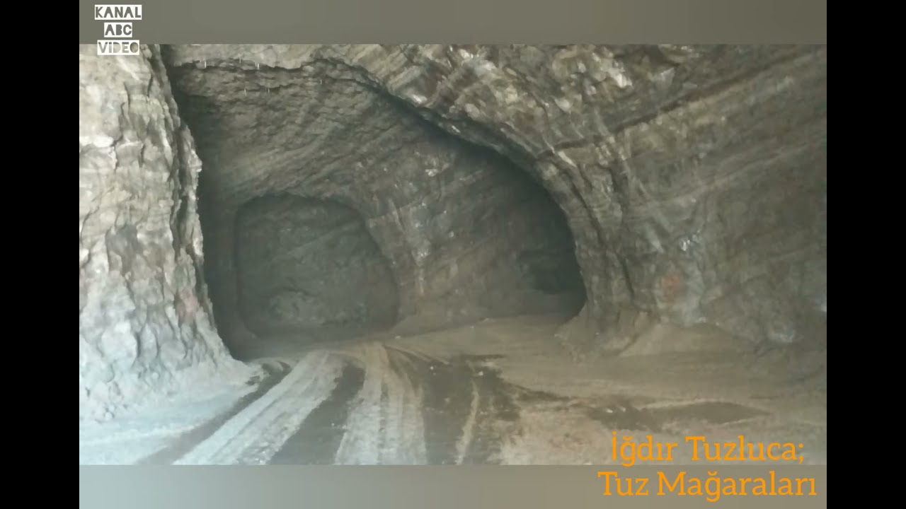 Iğdır Tuzluca İlçesi Tuz Mağarası