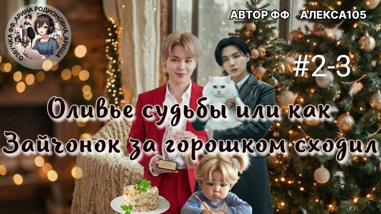 ОЛИВЬЕ СУДЬБЫ ИЛИ КАК ЗАЙЧОНОК ЗА ГОРОШКОМ СХОДИЛ/ЮНМИНЫ/ВИГУКИ/ЧАСТИ   2-3/АЛЕКСА105