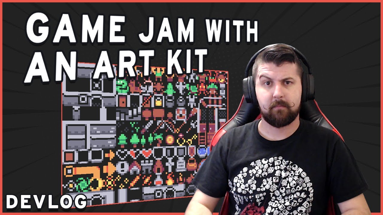 4 Game Devs Jam Off the Same Art Kit (Devlog)