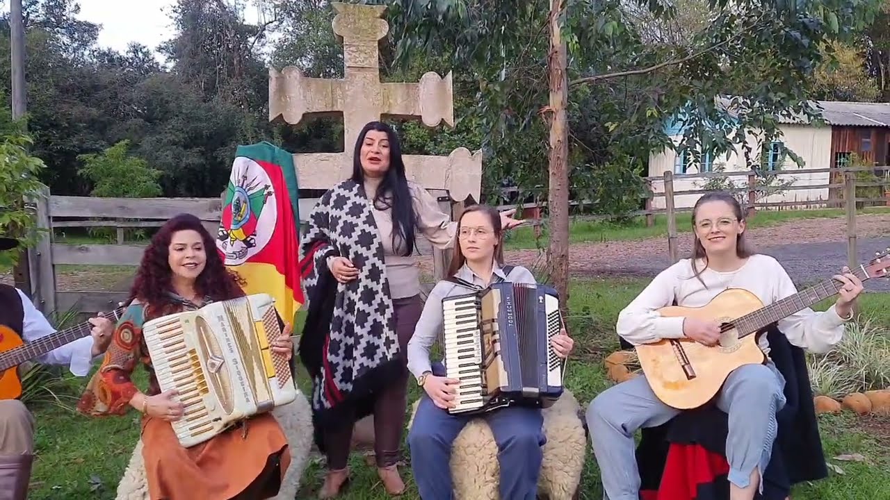 Destino de Peão ( Noel Guarany) - Marines Siqueira, Laura Guarany e Irmãs Patias e Celso Braz