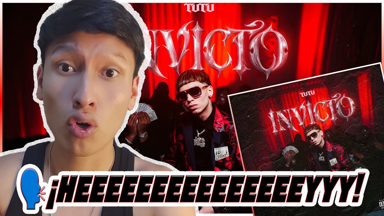 Reacción tardía a INVICTO de TUTU 🪄 // EL MEJOR DE LA NUEVA TIRÓ 10/10 🗣️HEEEEEEEEEEYYYY!!!