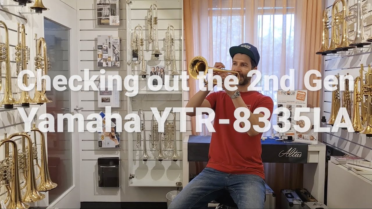 Checking out the Yamaha YTR-8335LA 02 Trumpet | TrumpetScout
