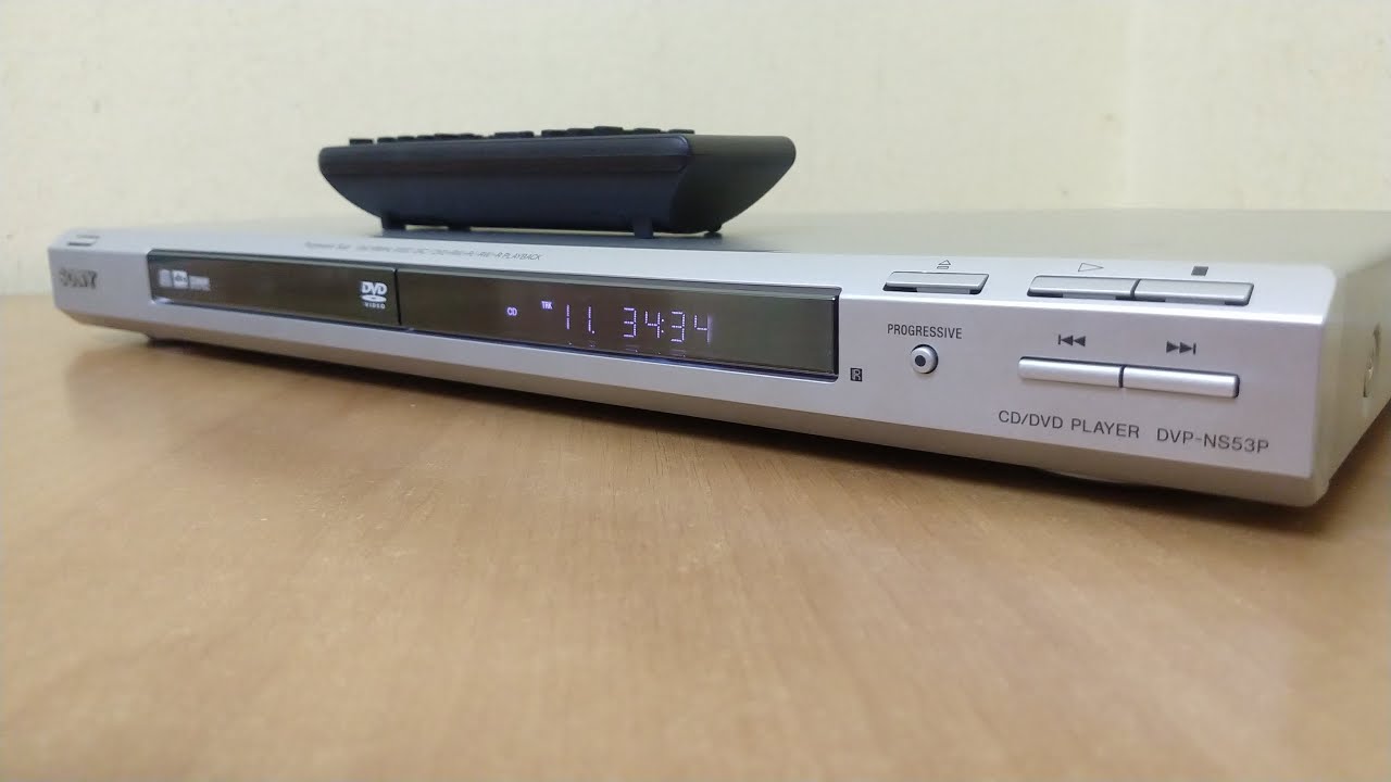 teste embalagem DVD CD Player Sony DVP NS53P serie 285 - vendido