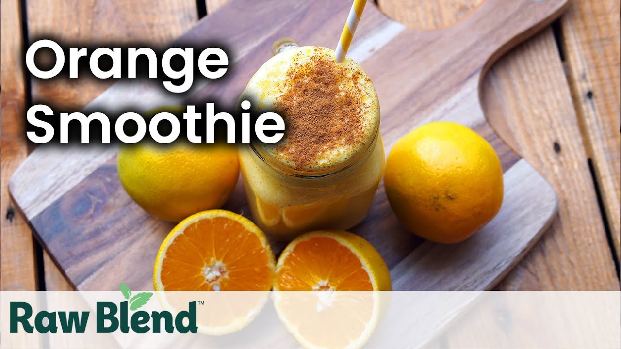 How to make a Orange Smoothie in a Vitamix Blender | Recipe Video