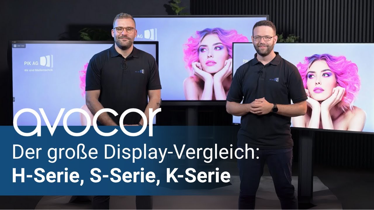 Avocor Displays im Vergleich – H-, S- und K-Serie für Bildung, Business & Digital Signage