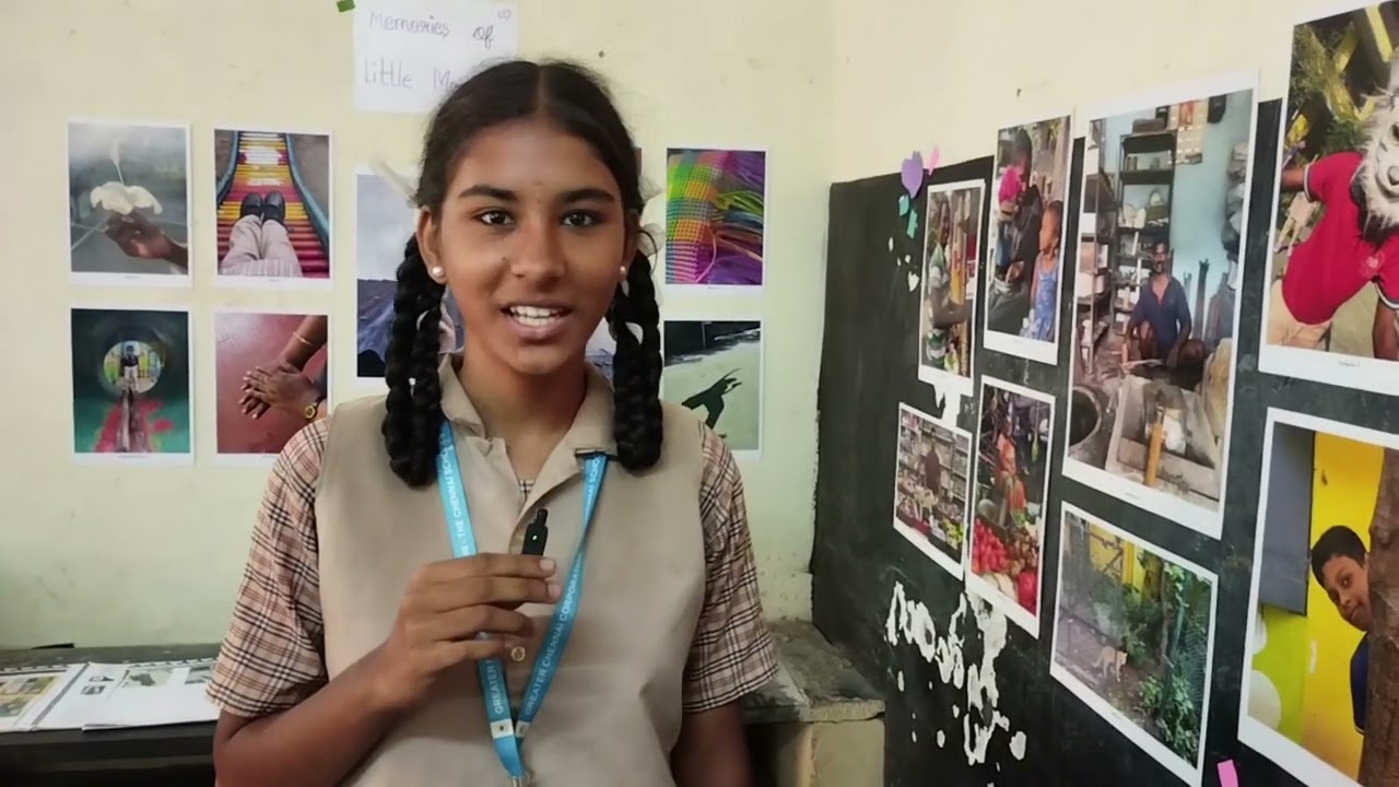 Greater Chennai Corporation  Education Department to implement a sustained photography 