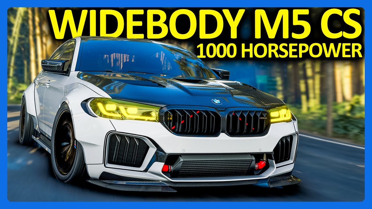 The Crew Motorfest: кастомизация BMW M5 CS Widebody!! (The Crew Motorfest, год 2)