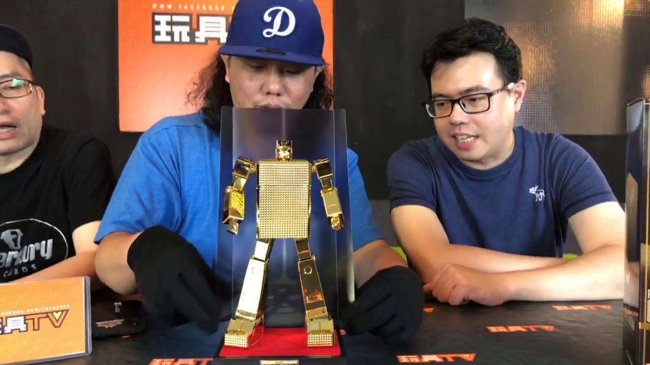 TOYSTV S7 EP4 P6「爆玩具」POSE+ Diecast Gold Lightan 合金黃金戰士Unbox