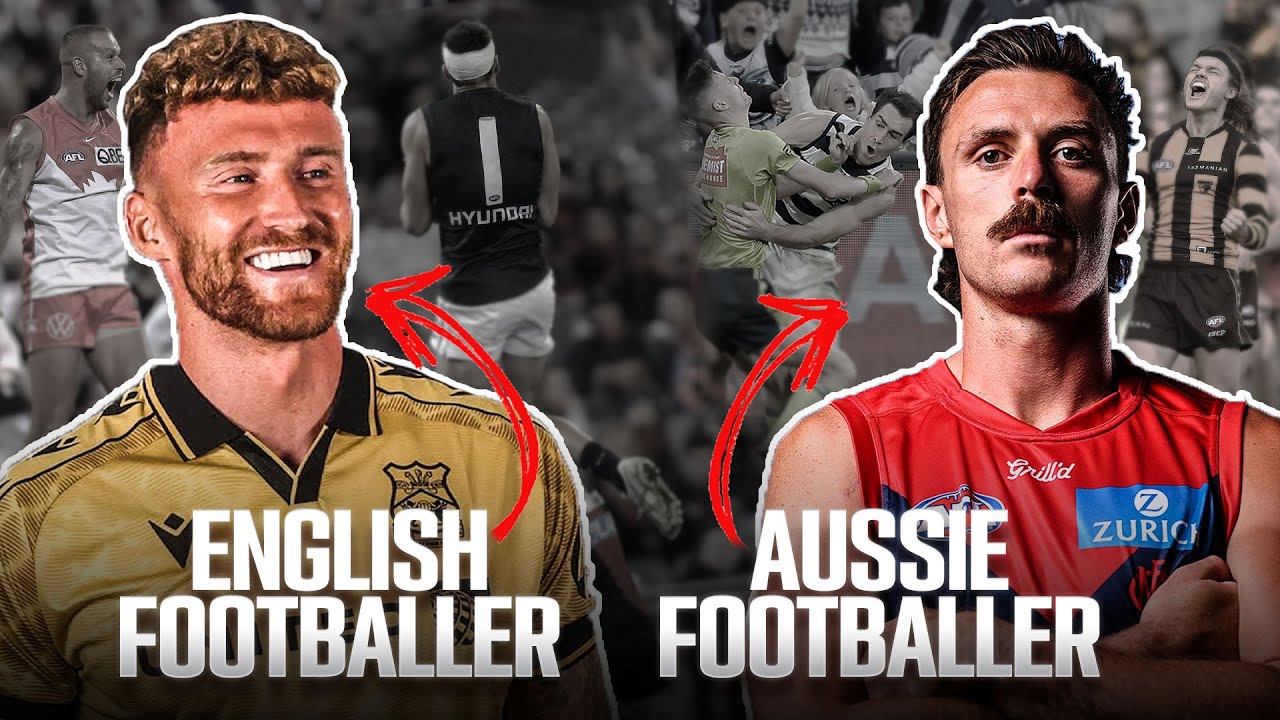 Pro Soccer Player Reacts To AFL For The First Time 🤯