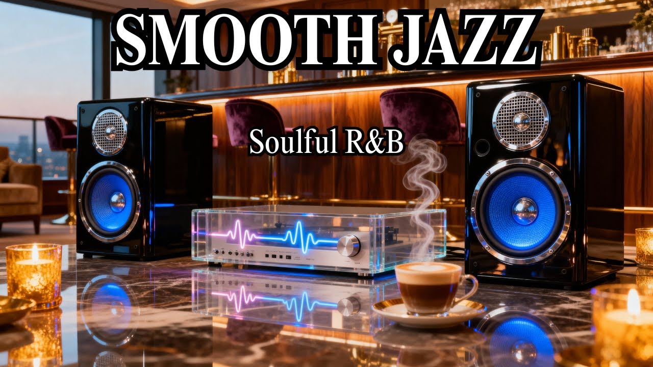 Smooth Jazz & Soulful R&B – Cozy Background Tunes for Focus, Study & Relax