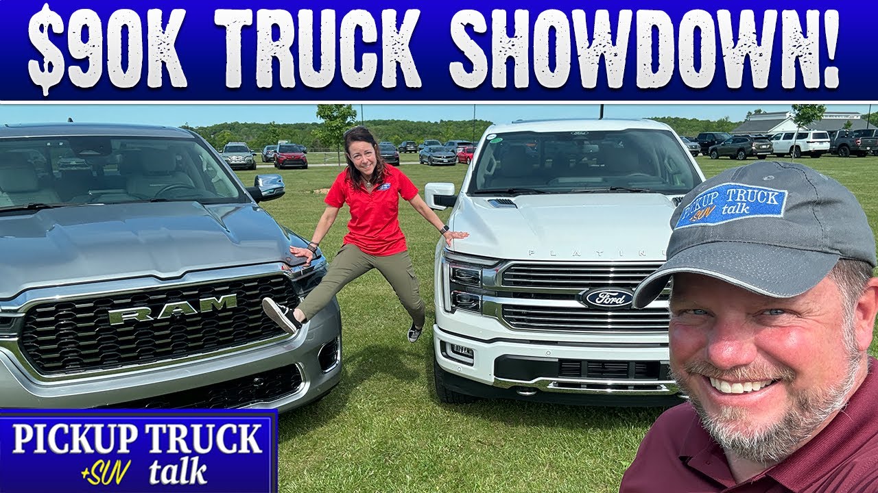 One Clear Winner? New Ram 1500 Tungsten vs Ford F-150 Platinum Plus!