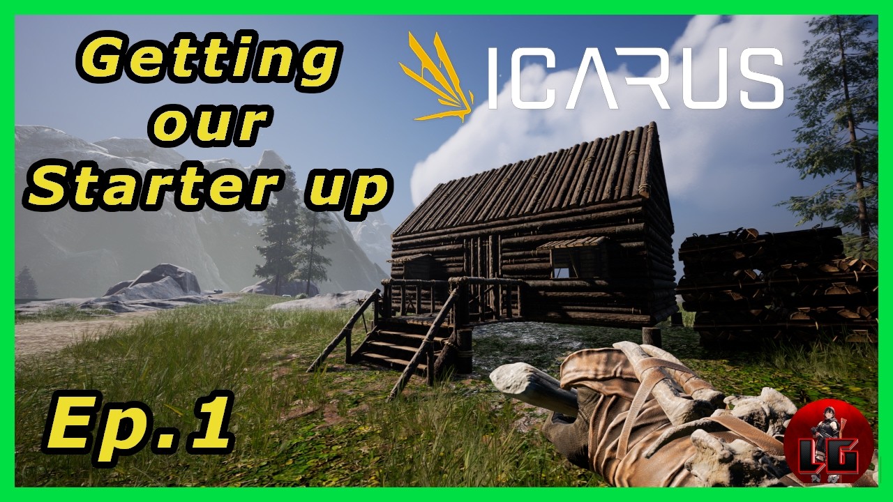 Starting out on Icarus~ Full Wipe ~ Full Story Playthrough Day 1