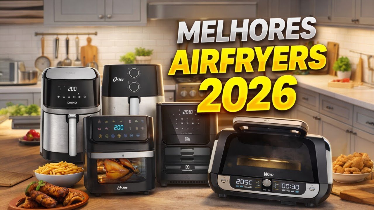 7 Melhores AIR FRYER para Comprar em 2026