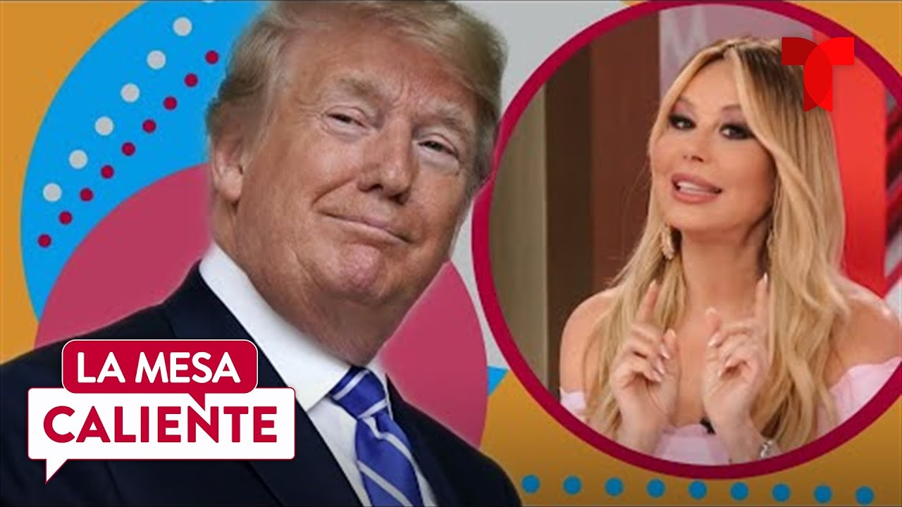 Myrka Dellanos responde a quienes la tildan de trumpista | La Mesa Caliente