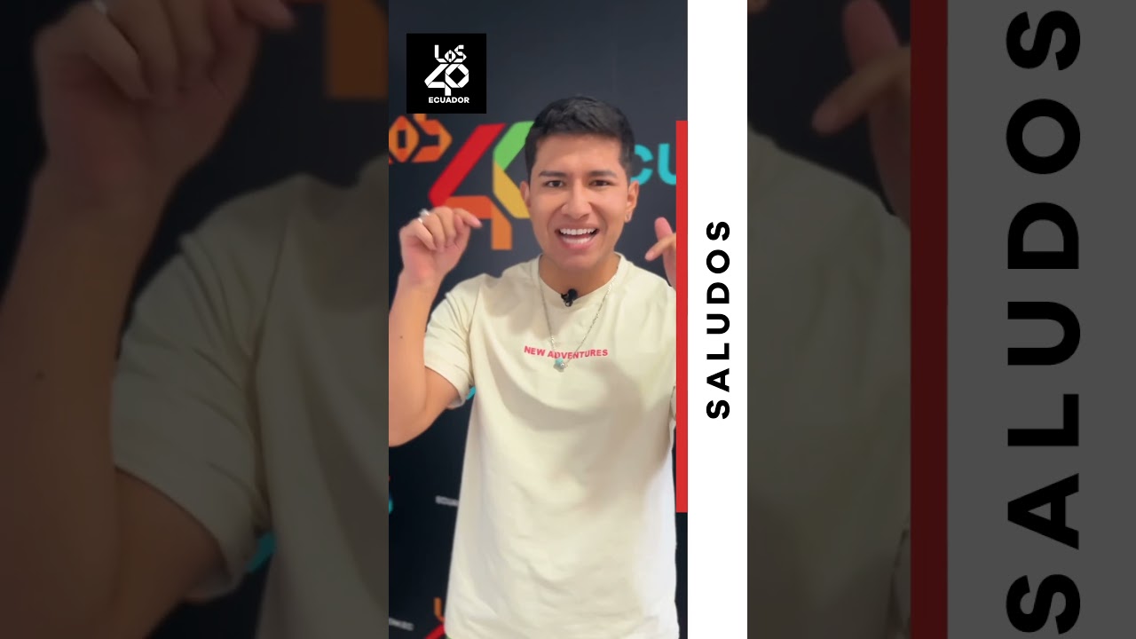 Jos&eacute; Pita en la cabina de LOS40 Ecuador