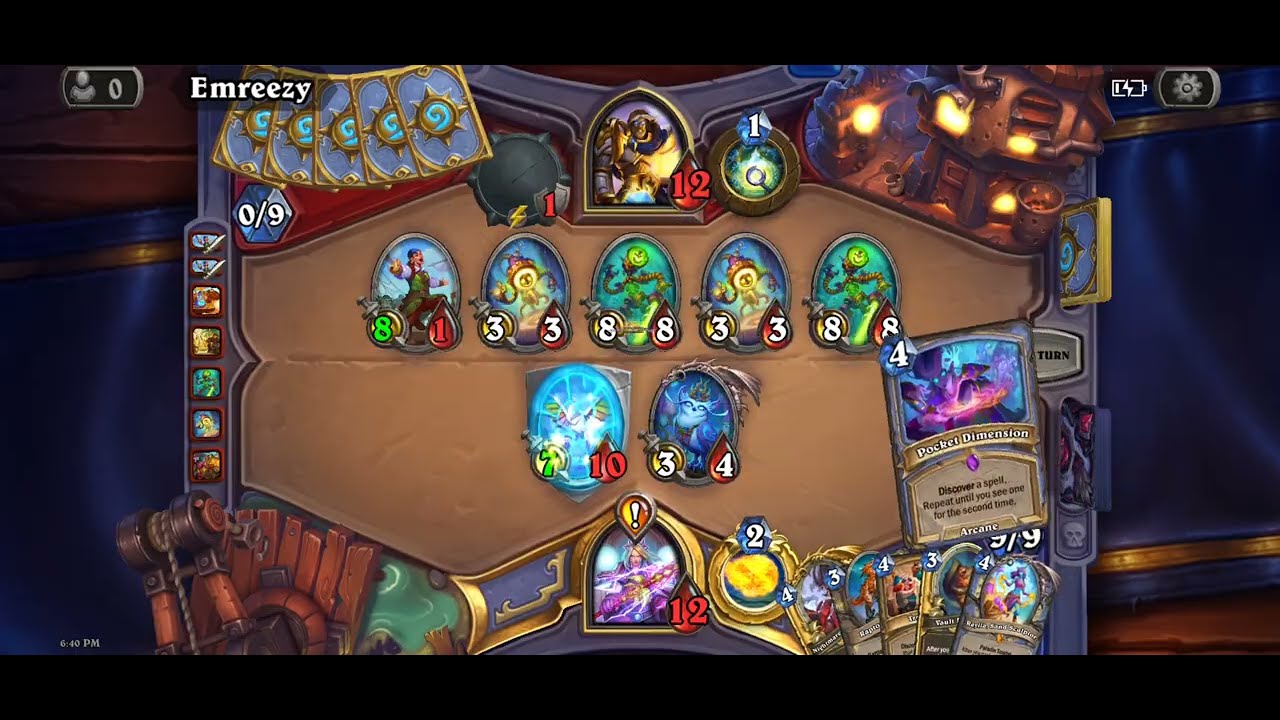 Standard - D10 - S1 - Mage Vs Paladin - Puppet Master Colosus 0 Cost!
