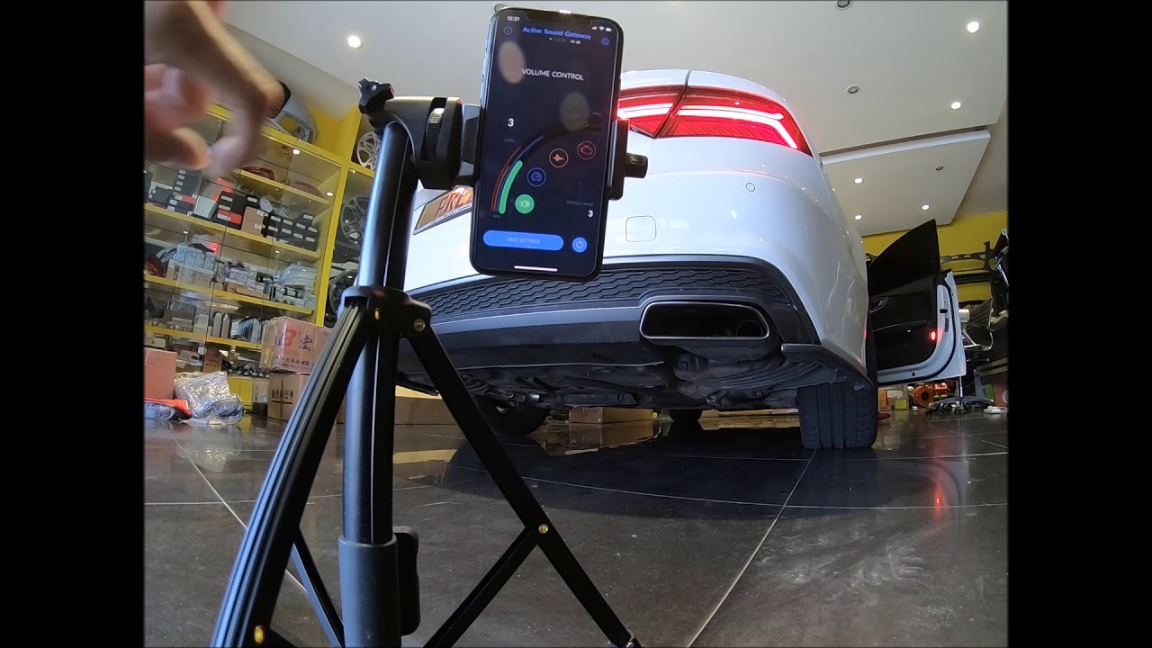 Audi A7 Active Sound booster installed by FREDLES