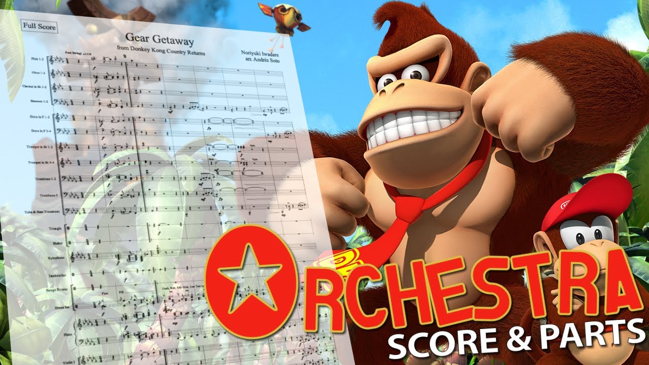 Donkey Kong Returns: Gear Getaway | Orchestral Cover