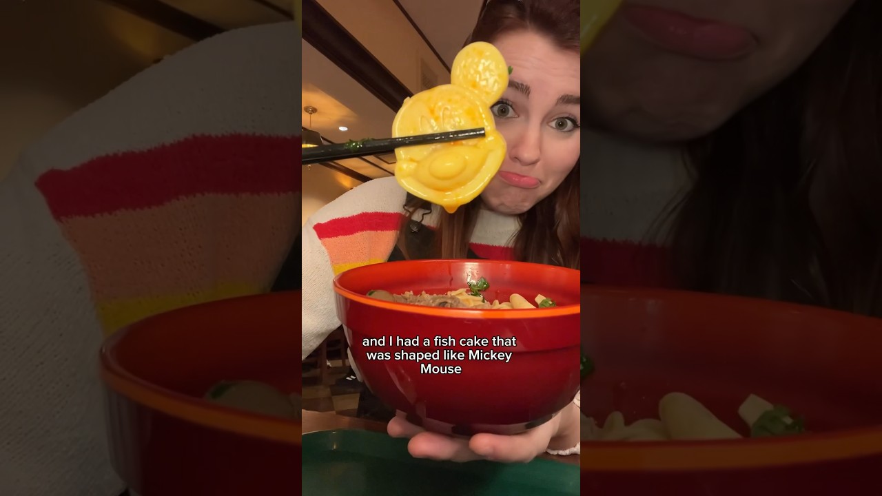Everything I ate at Disney in China! #foodie #shorts #disney #china #shanghai #eating #chinesefood