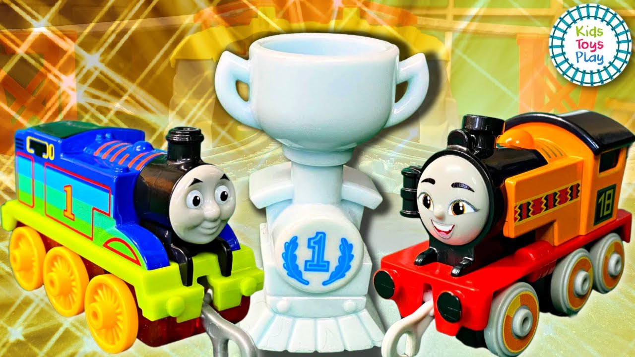 Thomas and Friends Push Along Race for the Sodor Cup