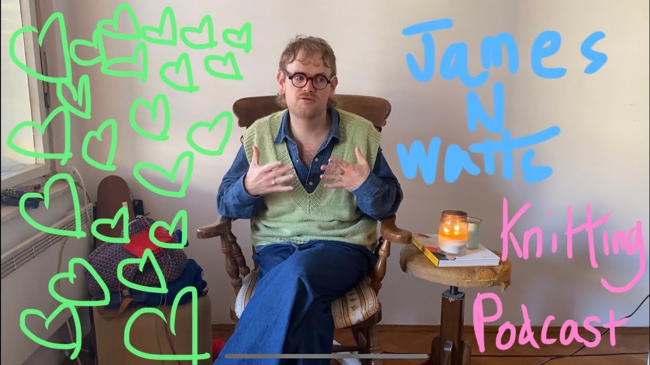 Me talking about knitting and being sad for almost 90 minutes