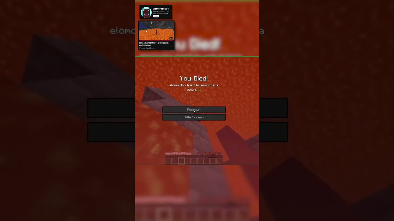 Minecraft seed impossible