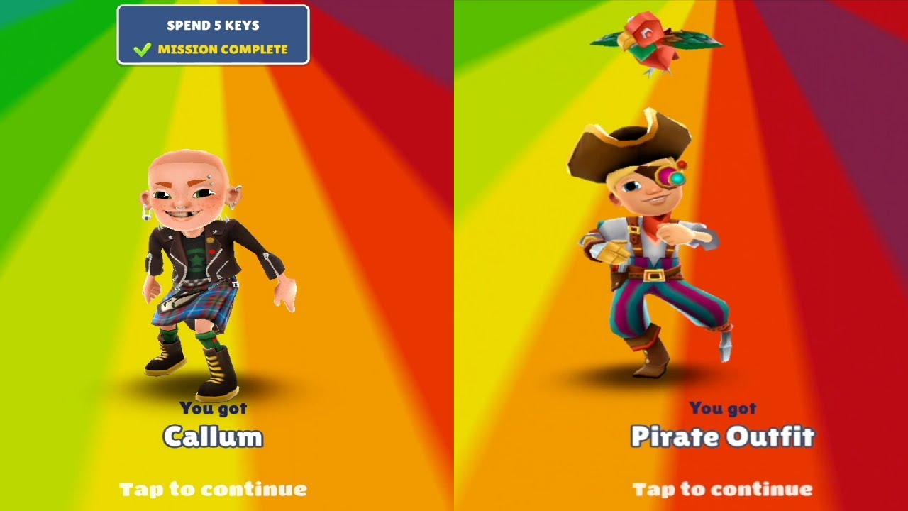 Subway Surfers: Edinburgh VS Zurich Gameplay