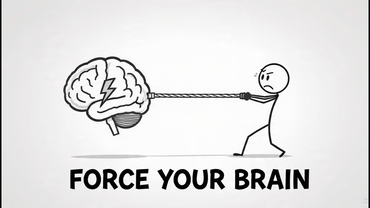 How to Force Your Brain to Crave Doing Hard Things | why your mind is slow to respond ?