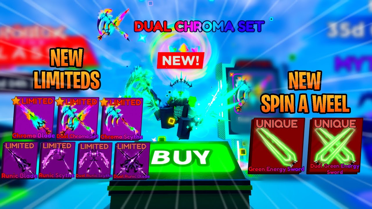 EVERYTHING NEW CHROMA UPDATE In Roblox Blade Ball