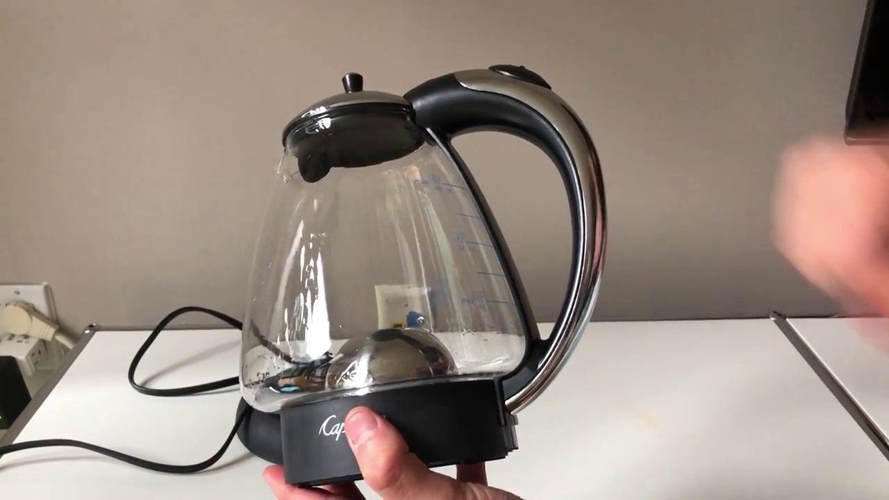 Capresso H2O Plus Water Kettle (Water Boiler Review)