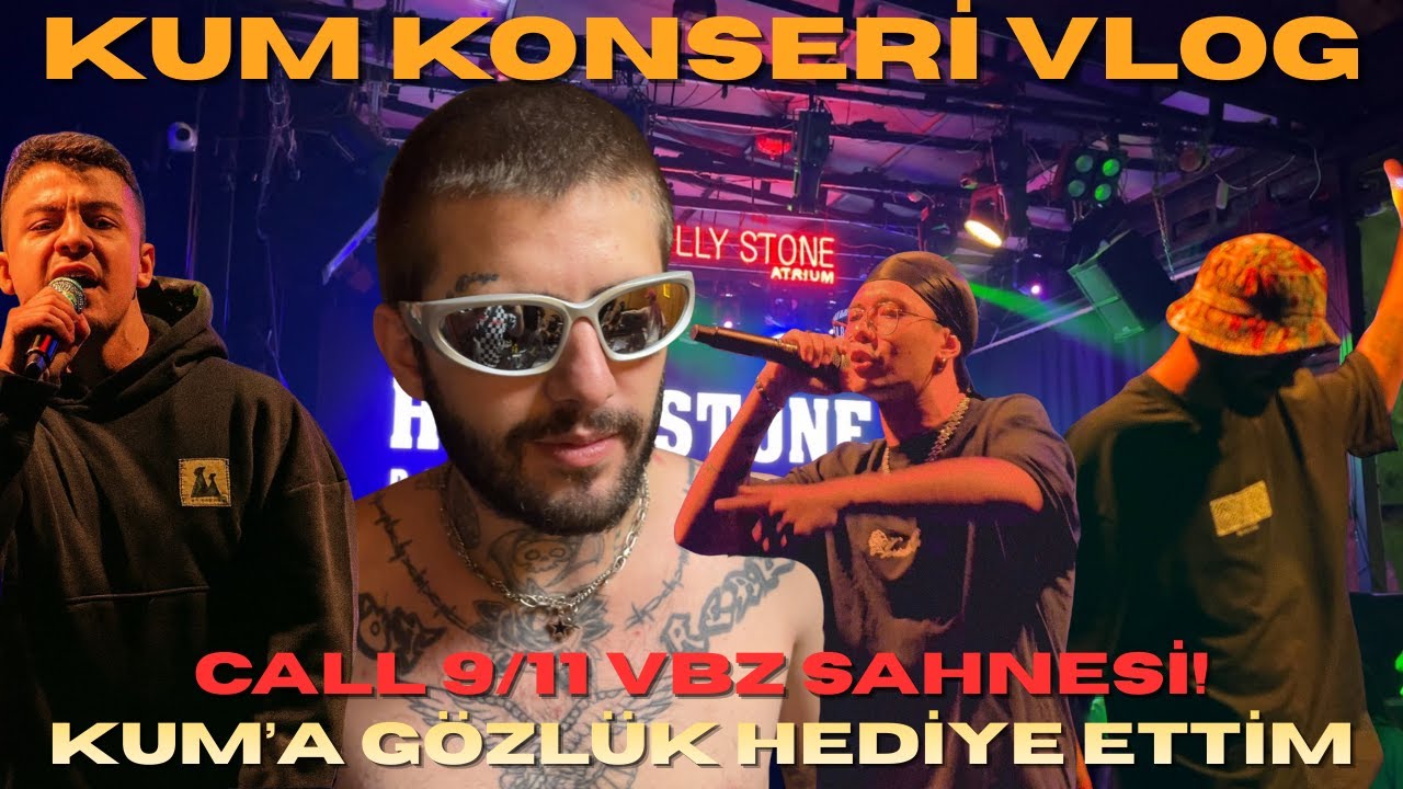 9/11 @KUMTV  KONSERİ ve SAHNEYE ÇIKTIK!