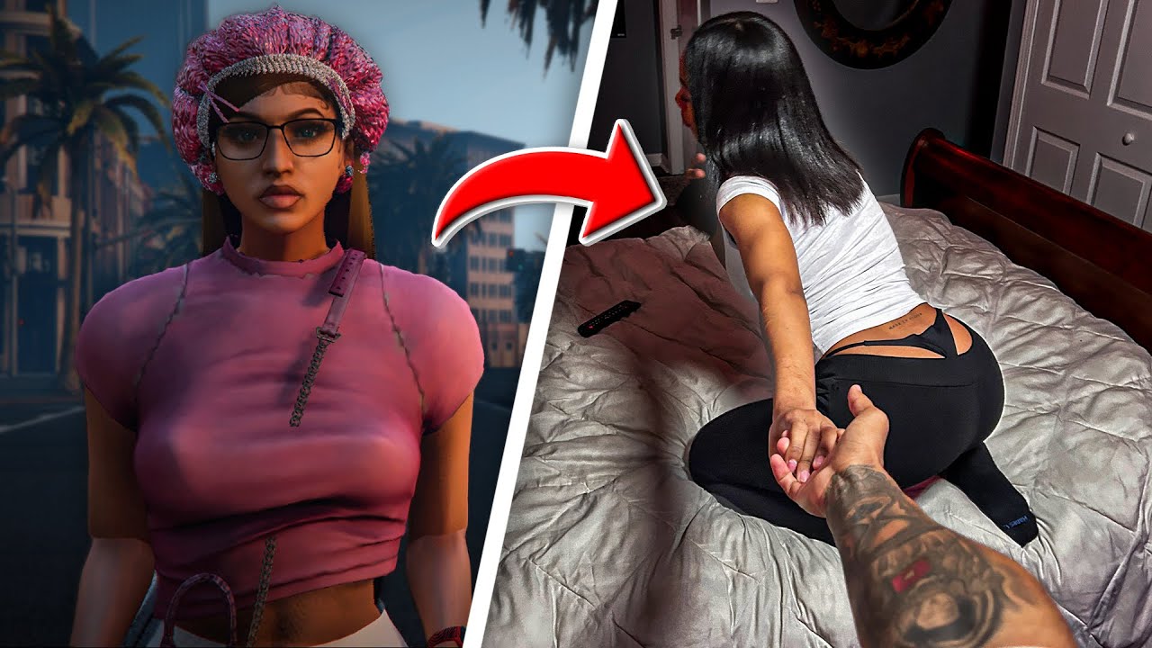 I Met a Girl in GTA RP… Then Flew Her to My House!