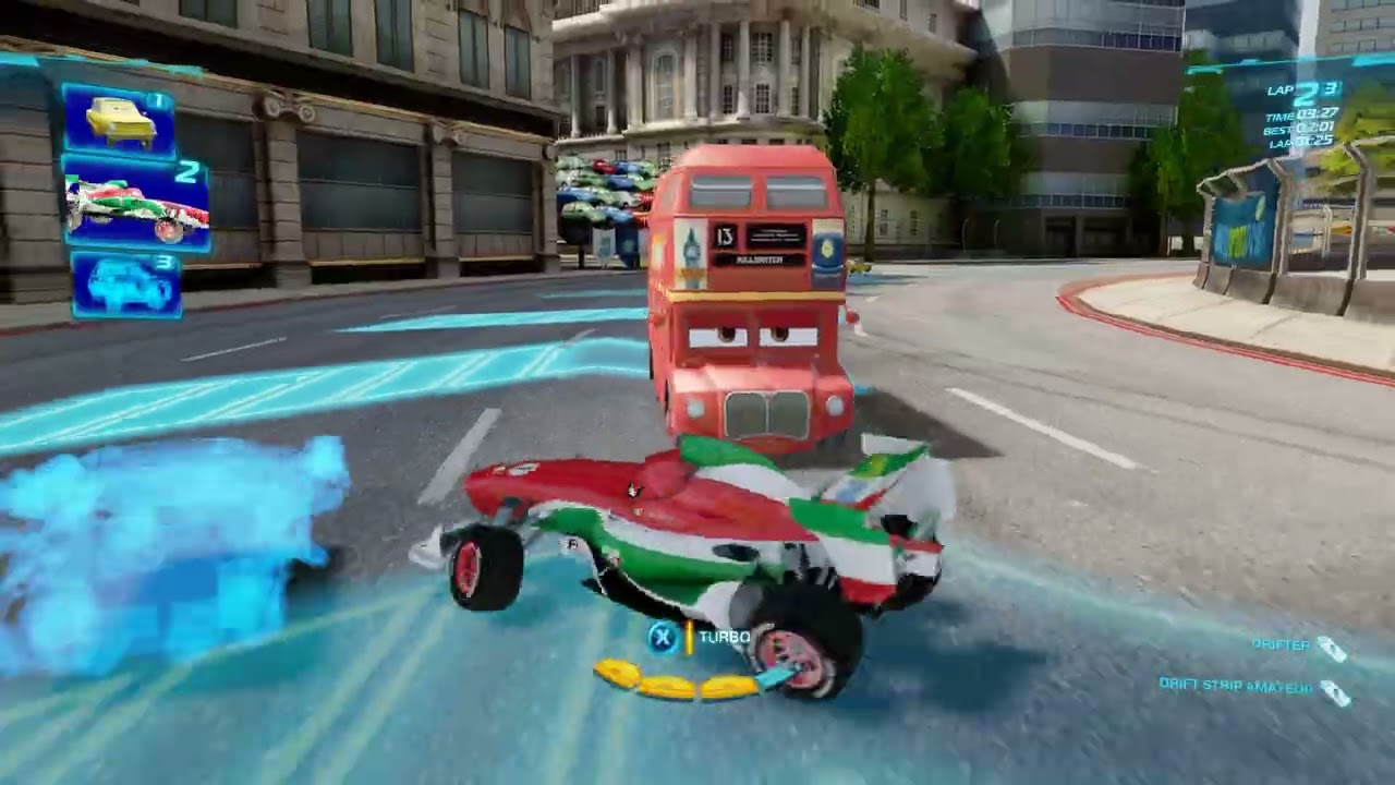 Cars 2 The Video Game (Arcade) Ciao McQueen Francesco Bernoulli on Clearance Level 5￼￼