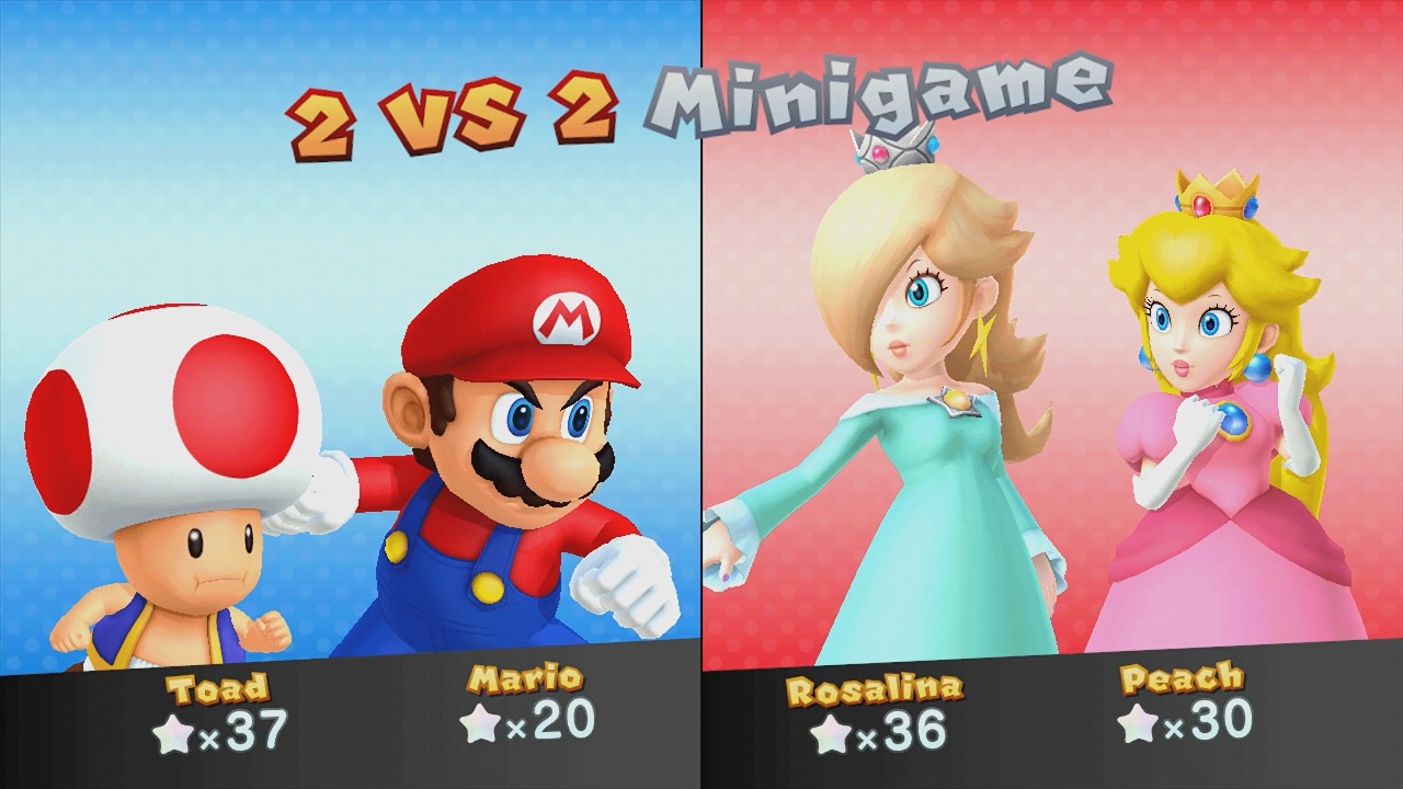Mario Party 10 - Mario vs Toad vs Rosalina vs Peach - Chaos Castle