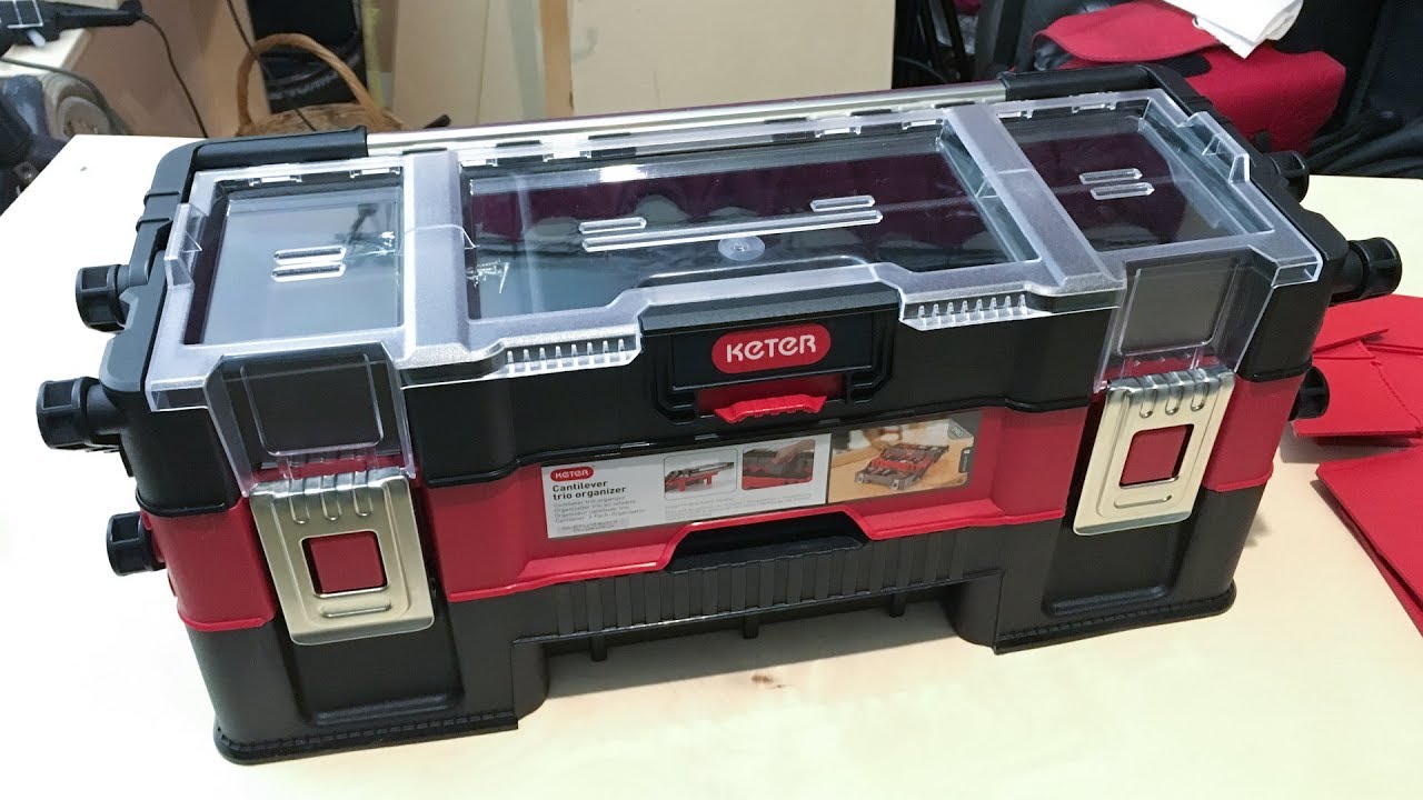 KETER Cantilever Trio Organizer - does it hold small screws well?