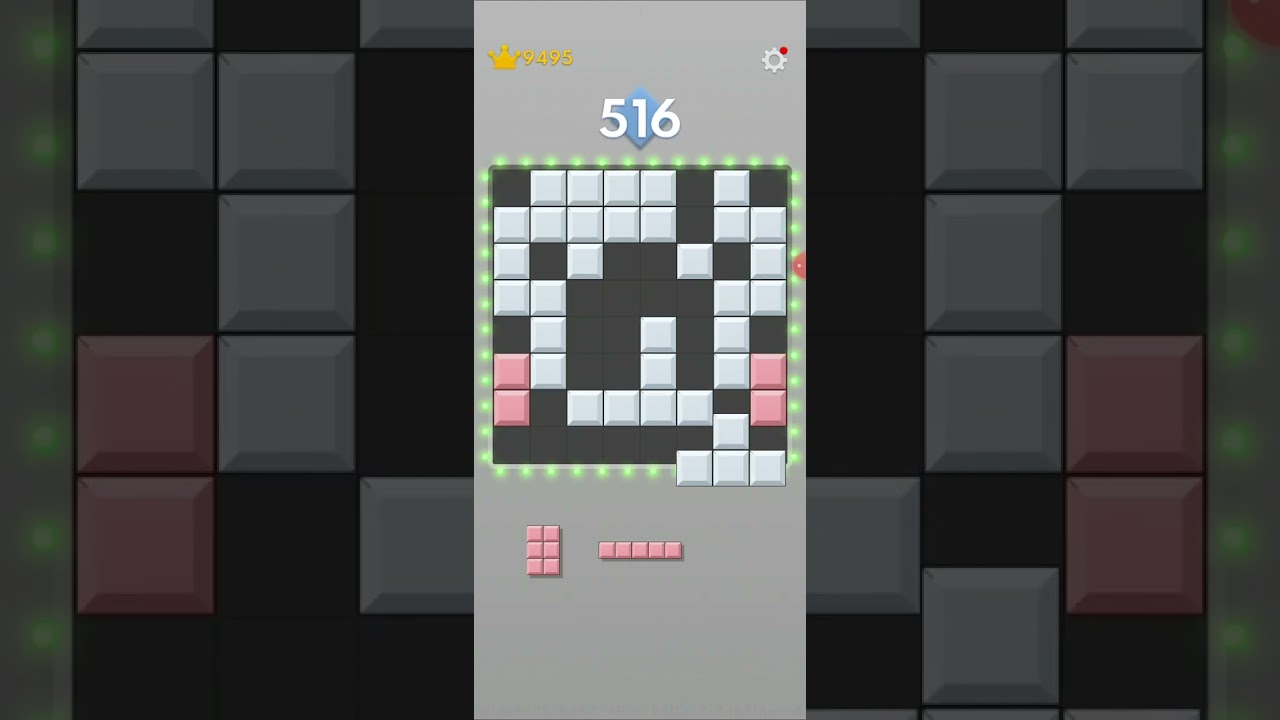 Я прошёл до золотова уровня  в Block Blast